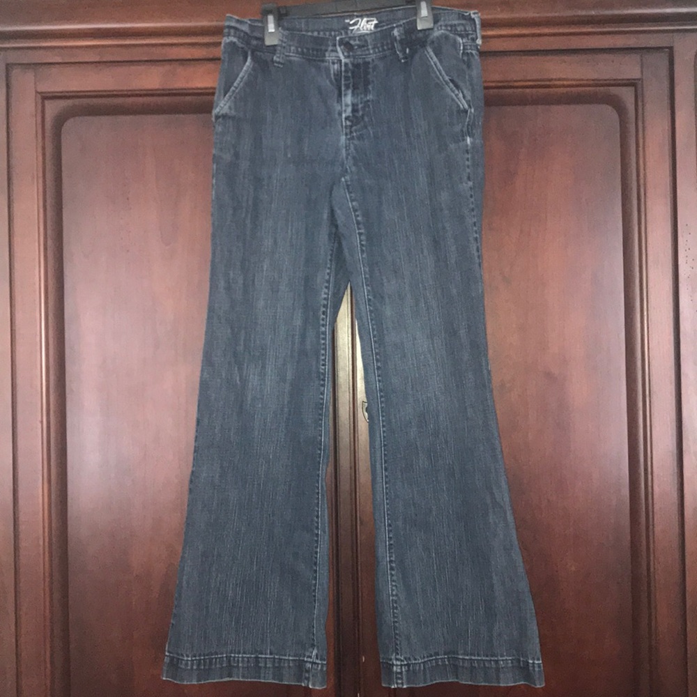 Old Navy wide leg jeans.